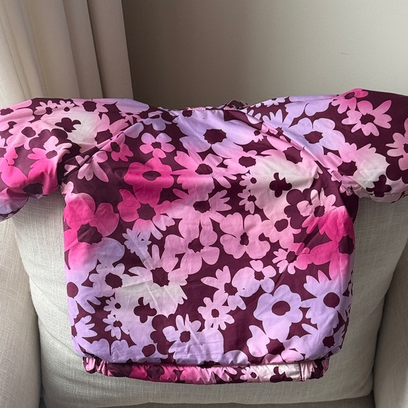 The North Face Kids Pink Puffer Reversible Jacket - Picture 4 of 4